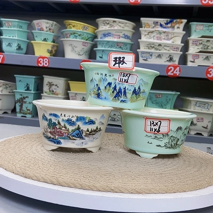 紫砂花瓶紫砂花盆