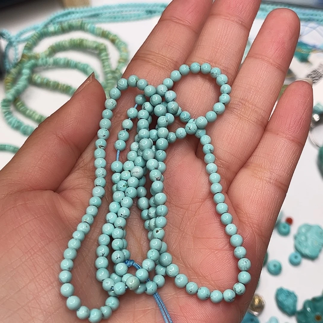 忆***！绿松石未镶嵌配饰