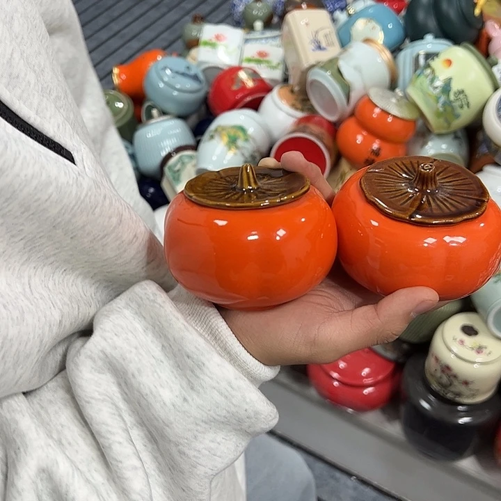 茶叶罐陶瓷家用储物罐瑕疵品介意勿拍