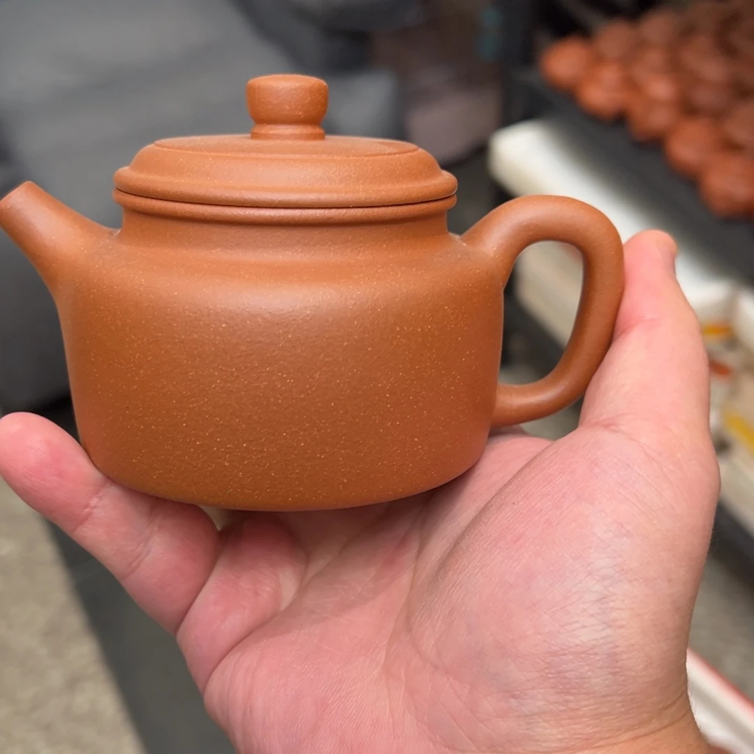 茶壶紫砂200cc红降坡德钟