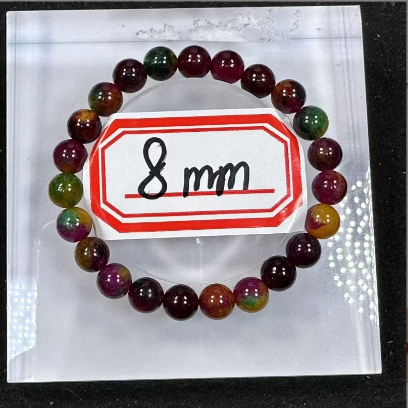 玫红花舒8mm手串发一条A39