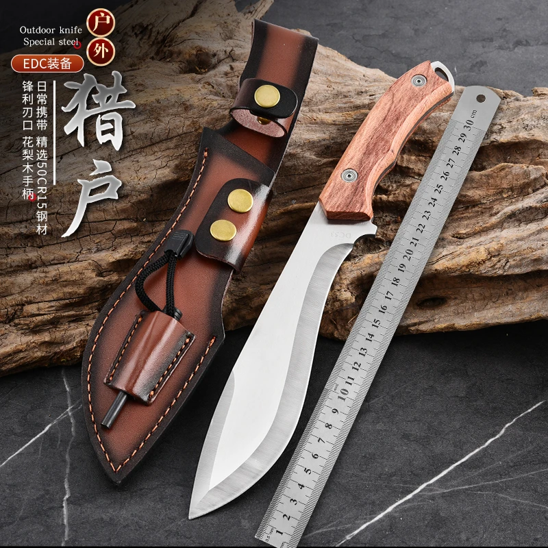 【猎户】户外DC53野营求生便携锋利多功能组合工具刀具