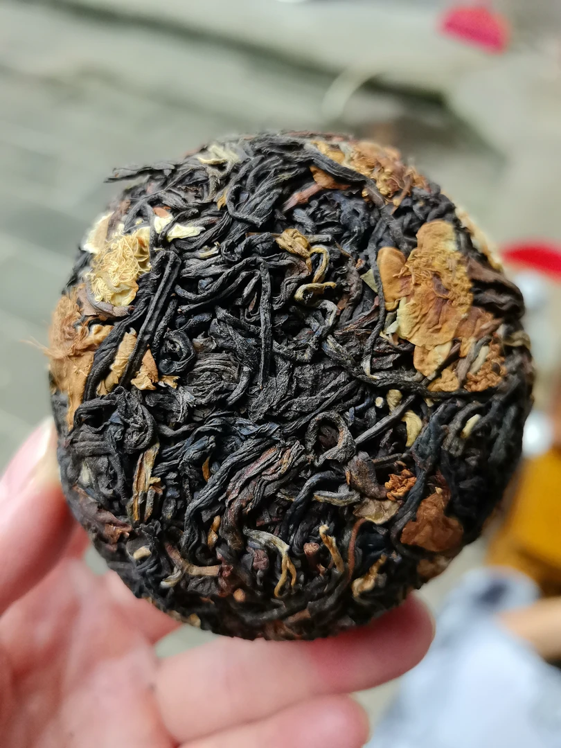 茶話-2017茶花晒红沱