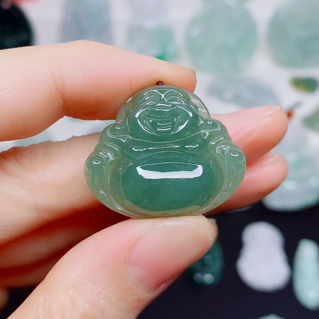 颈饰未镶嵌翡翠吊坠