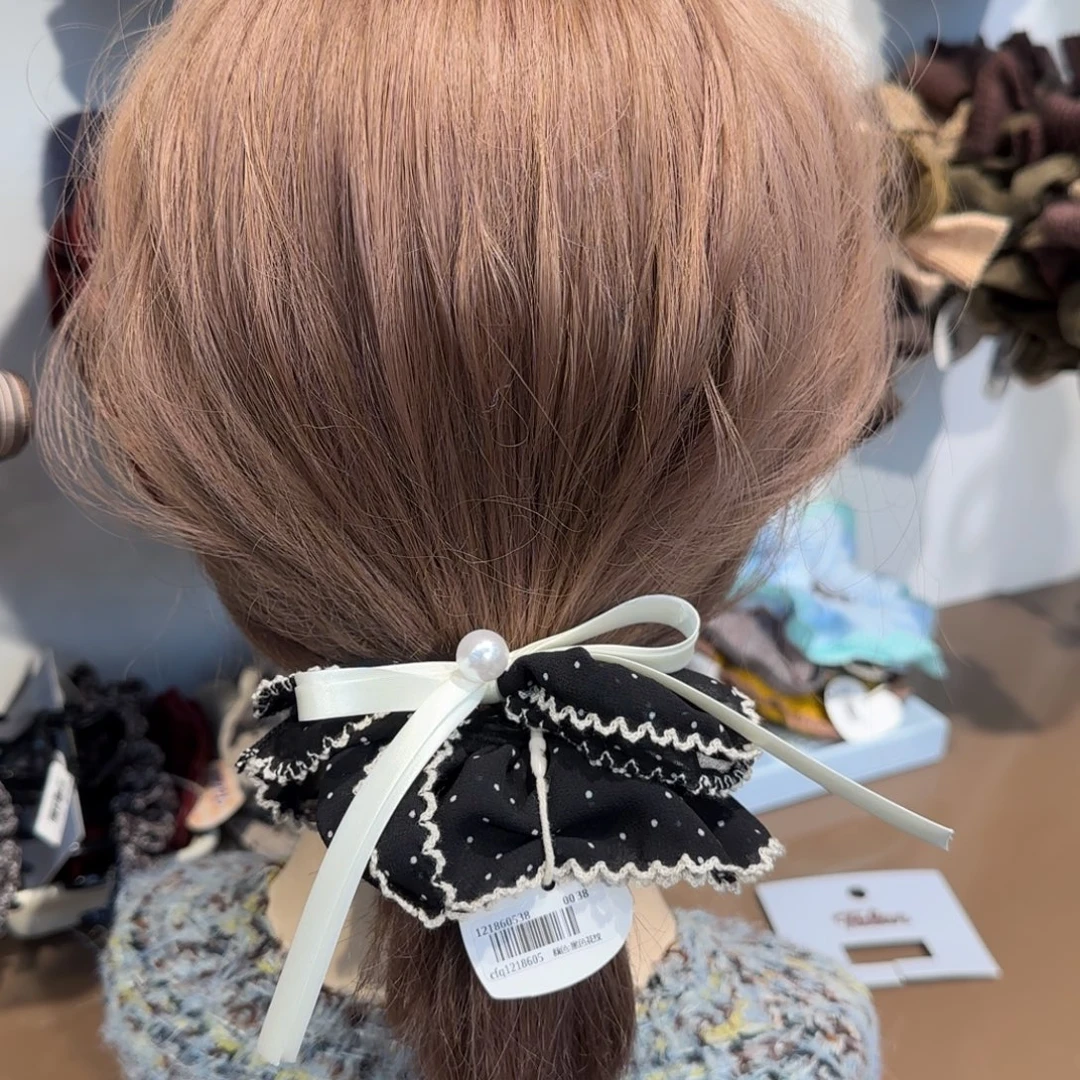 布艺铁合金黑色波点