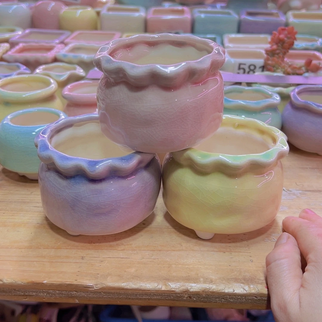 陶瓷花盆当场凑满12包邮