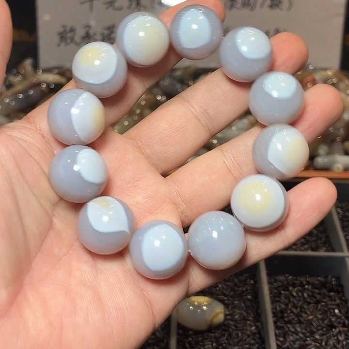 玛瑙/玉髓散珠_HEIMORI 天然天珠