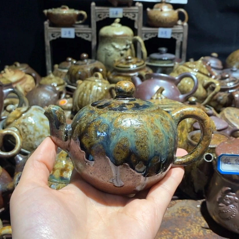 【闪购商品】茶壶紫砂?*崖柏一粒珠