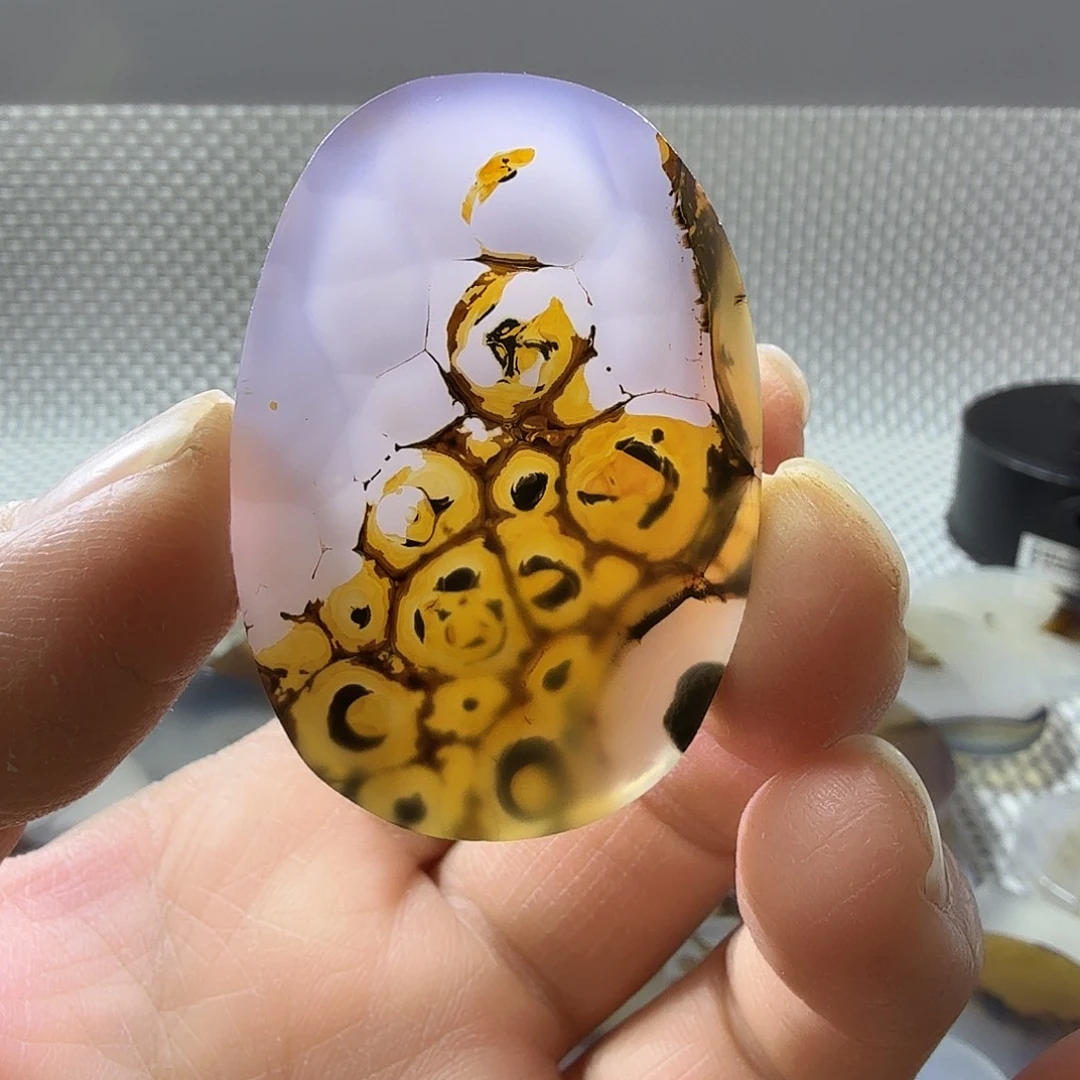 玛瑙/玉髓未镶嵌吊坠(不含链)