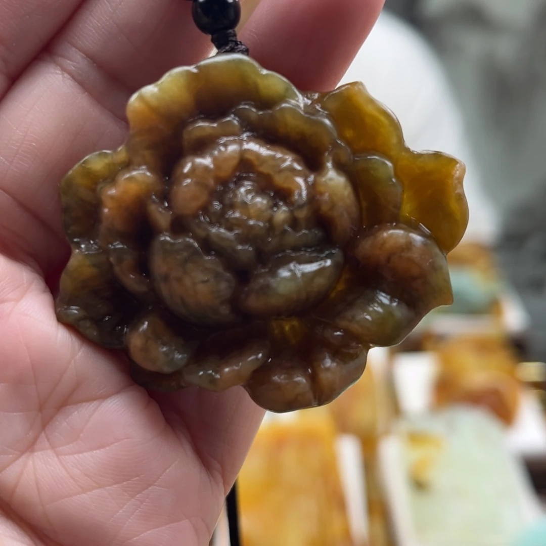 岫玉未镶嵌挂件挂件