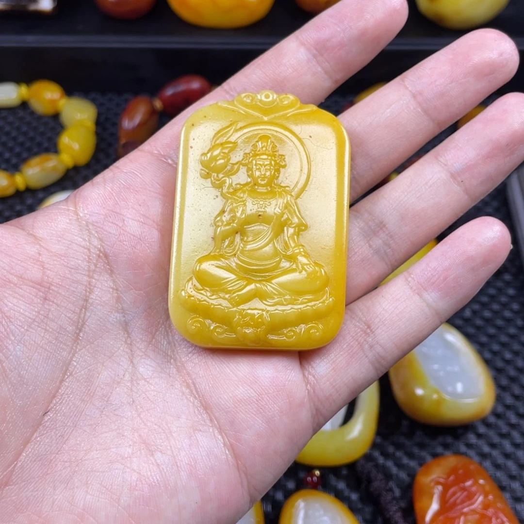 颈饰未镶嵌和田玉忘*水