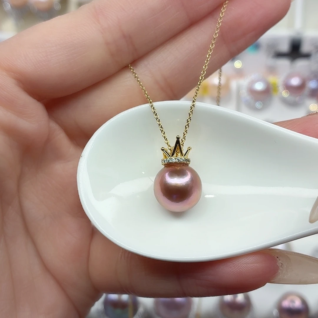 颈饰淡水珍珠合金F