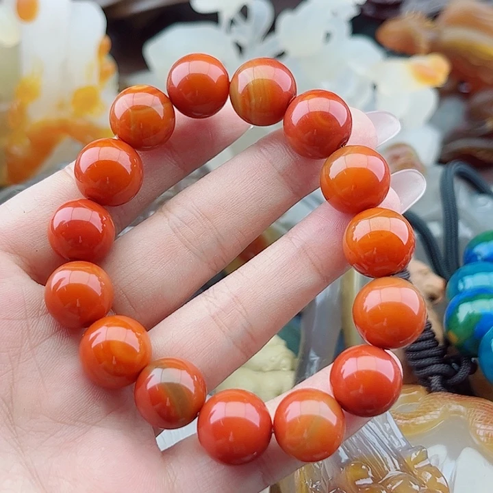 宸***玛瑙未镶嵌手饰吊坠
