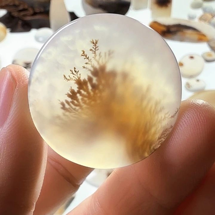 未镶嵌玛瑙/玉髓珠宝半成品
