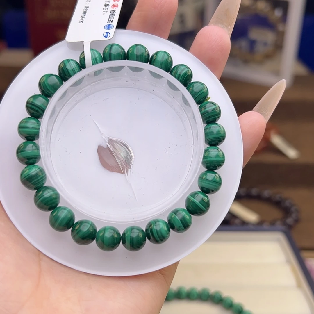 【闪购商品】水晶手链未镶嵌大*宝727孔雀石