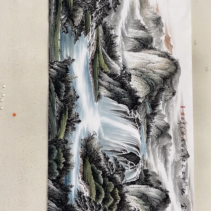 国画国画作品欣赏。国画