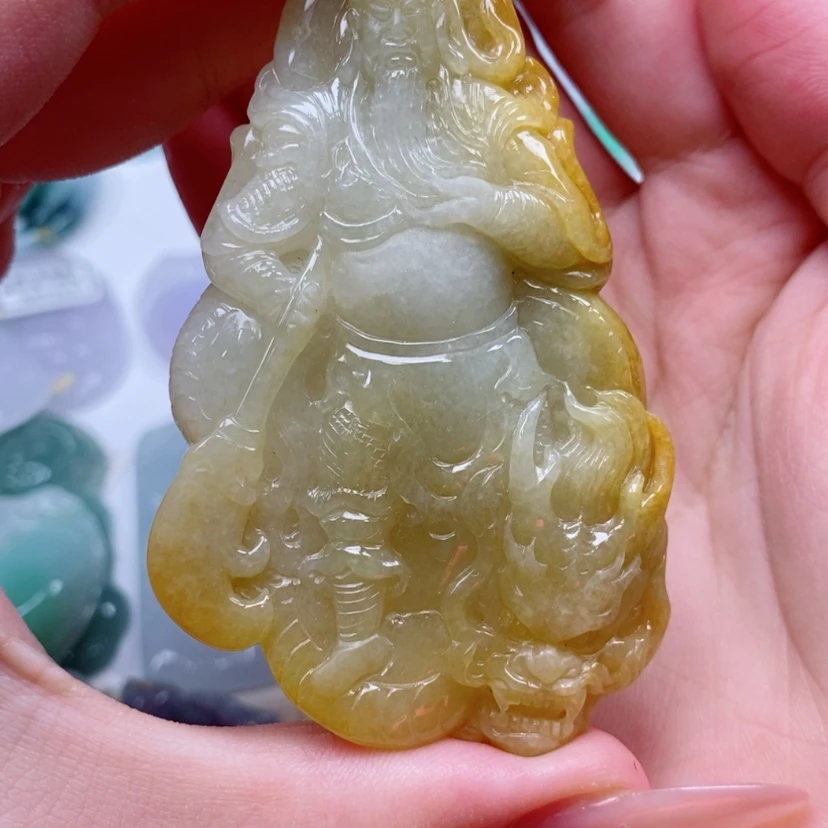 【闪购商品】翡翠未镶嵌颈饰