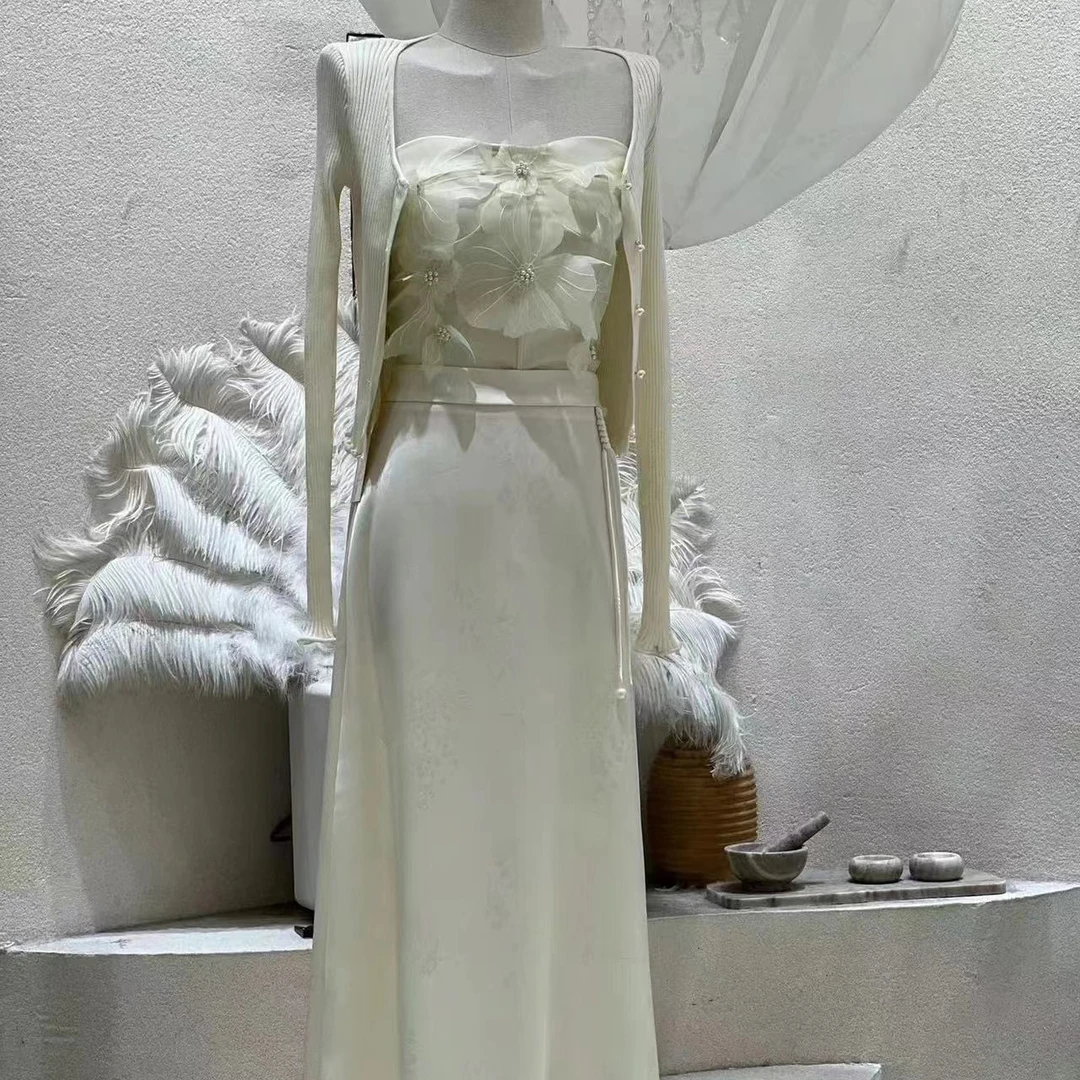 【允迪】（201-300）直播间品类法式蕾丝边花朵女装气质蕾丝边上衣