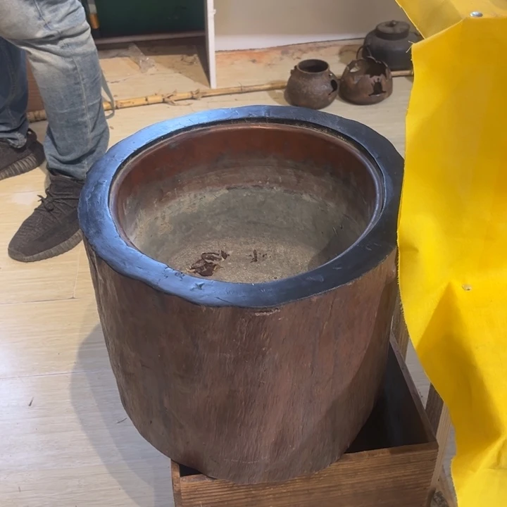 蜜安罐瓷香炉锡茶则