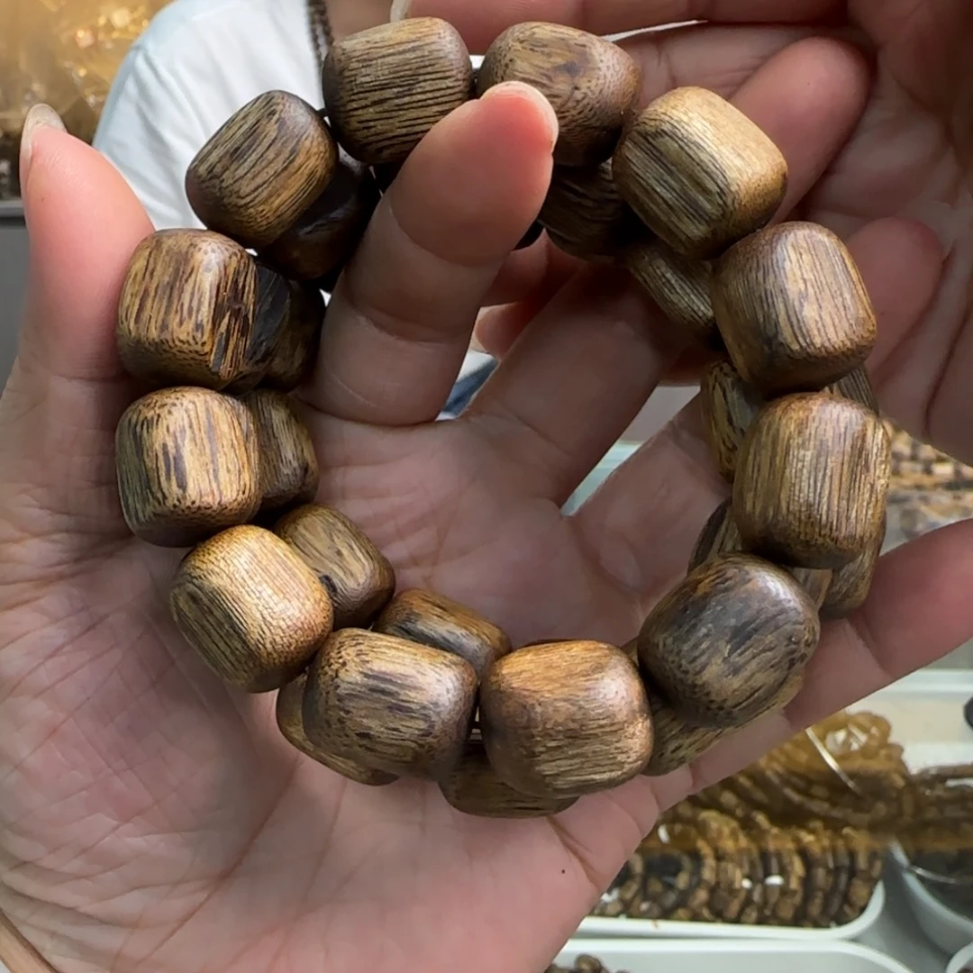 手串沉香多样性发1条树心油白棋高货15克