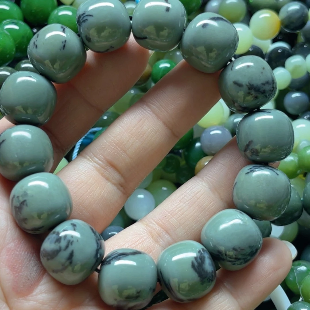 和田玉手链未镶嵌