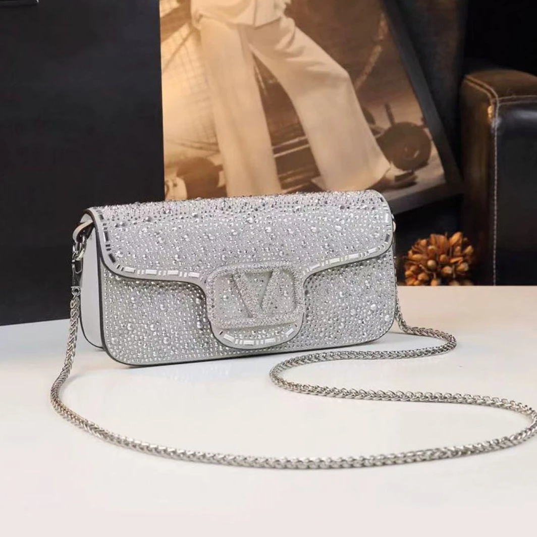 大麦定制单肩包（FM049银色）