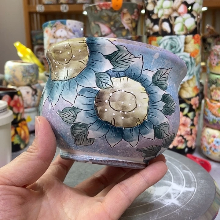 景德镇艺术手绘作品