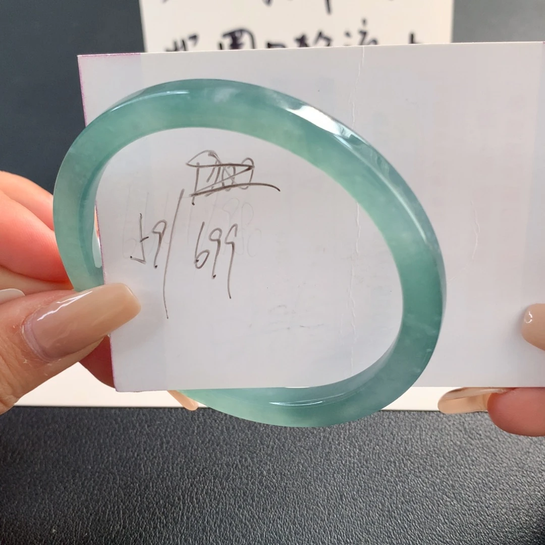 翡翠未镶嵌手镯天然翡翠