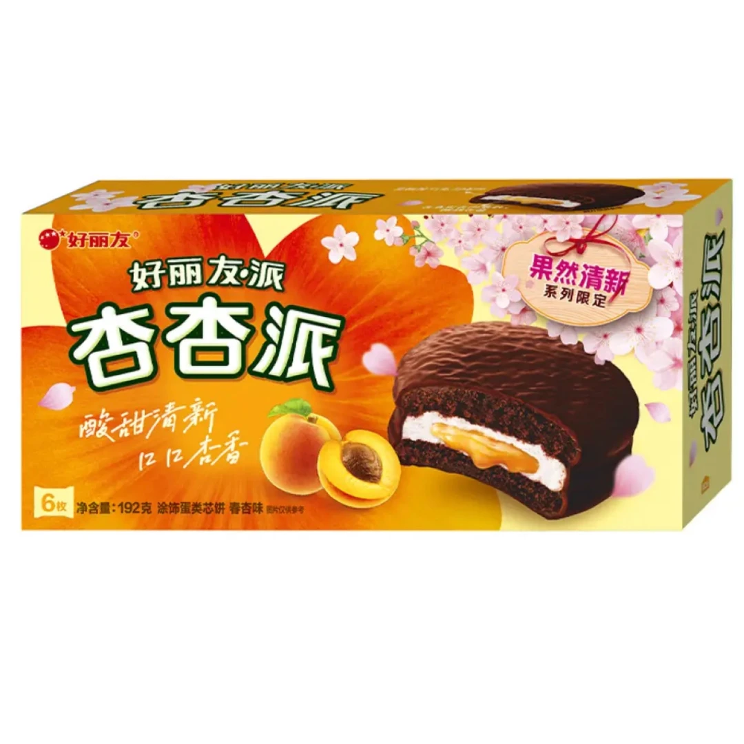 好丽友（orion）·派 春杏味 6枚  192g/盒