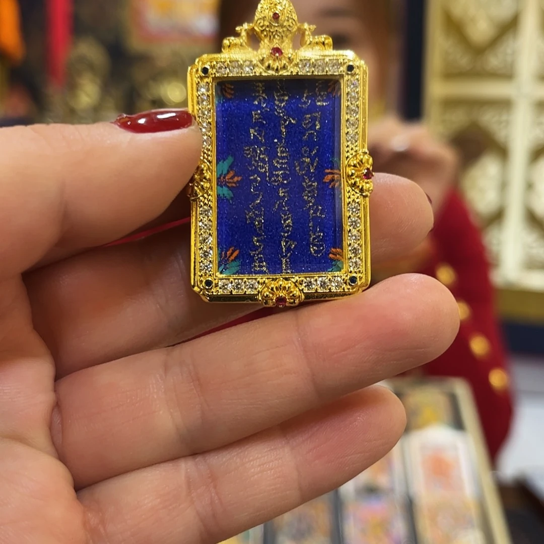银S925热贡艺术唐卡
