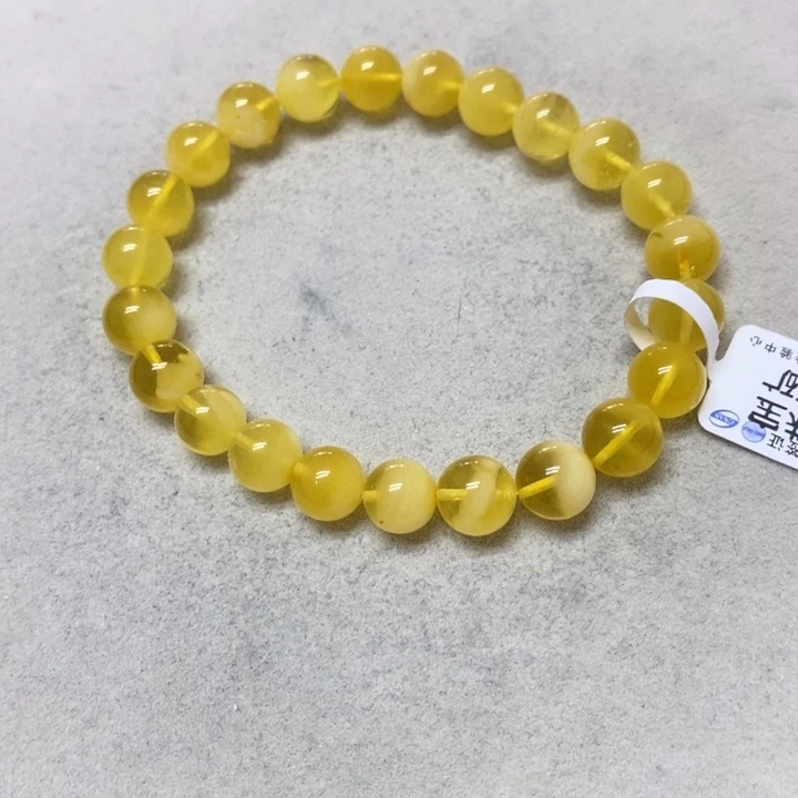 裸石蜜蜡未镶嵌串