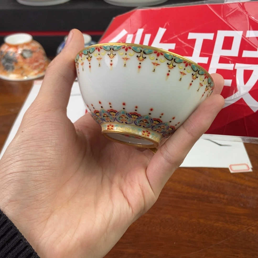 杯景德镇手绘陶瓷艺术