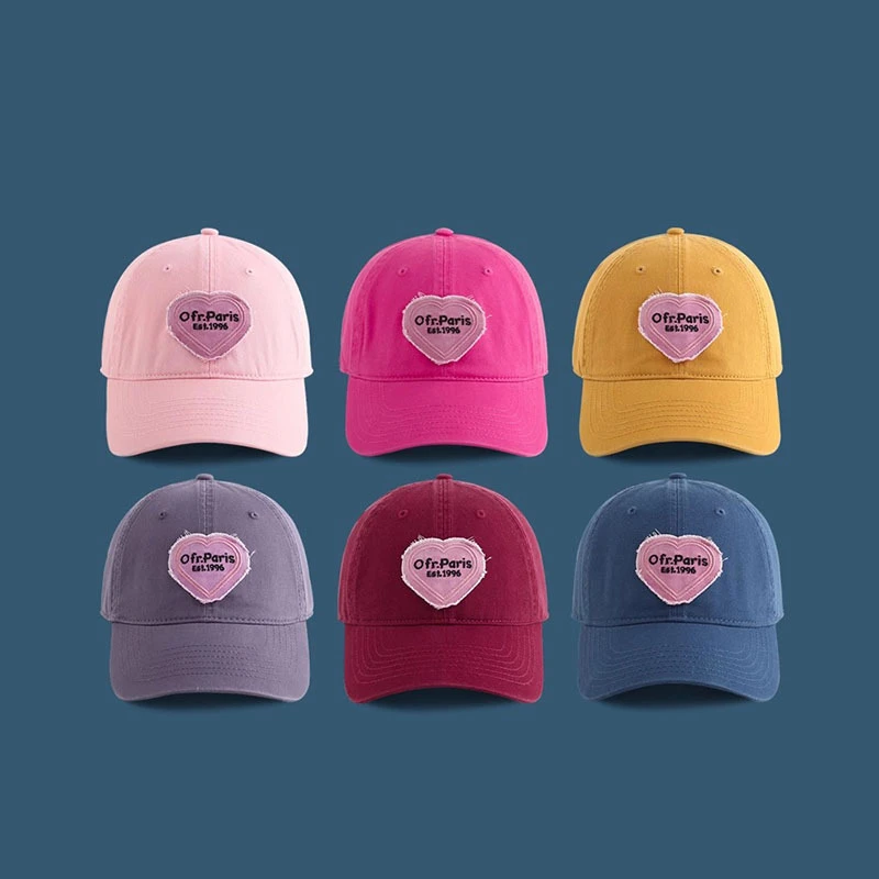 2025新款春夏季女童棒球帽时尚儿童大头围鸭舌帽洋气女孩遮阳帽子