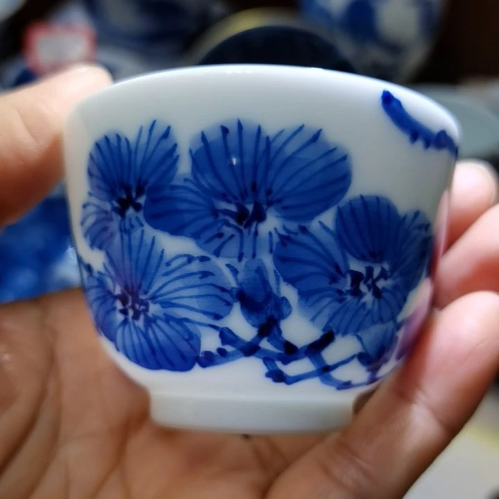 杯张学鸿老师青花