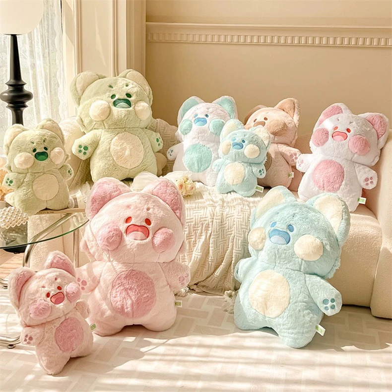 可爱嘟嘟喵全身公仔毛绒娃娃情人节生日礼物宿舍好物