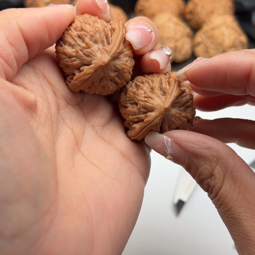 文玩核桃把件莲花35