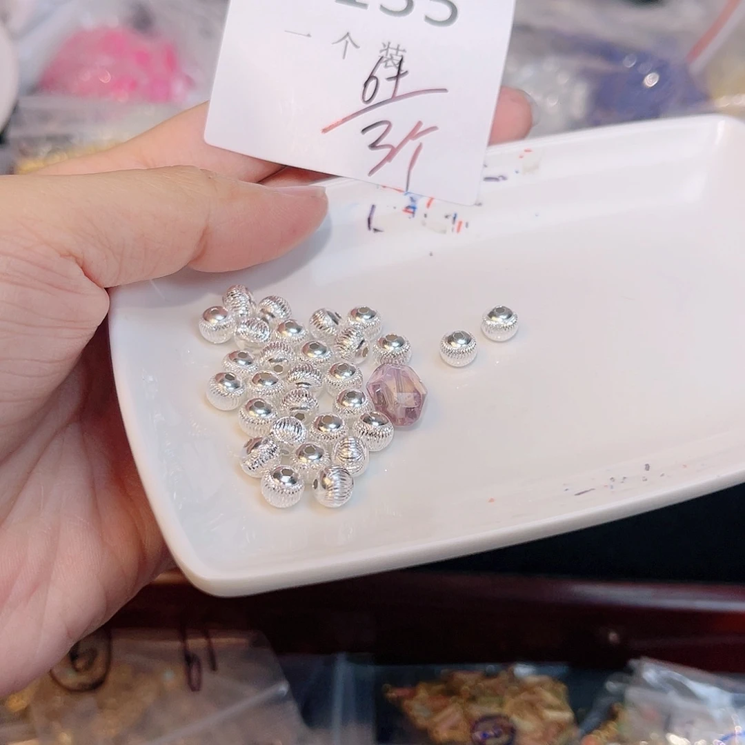 紫晶珠宝半成品银S925镶嵌135