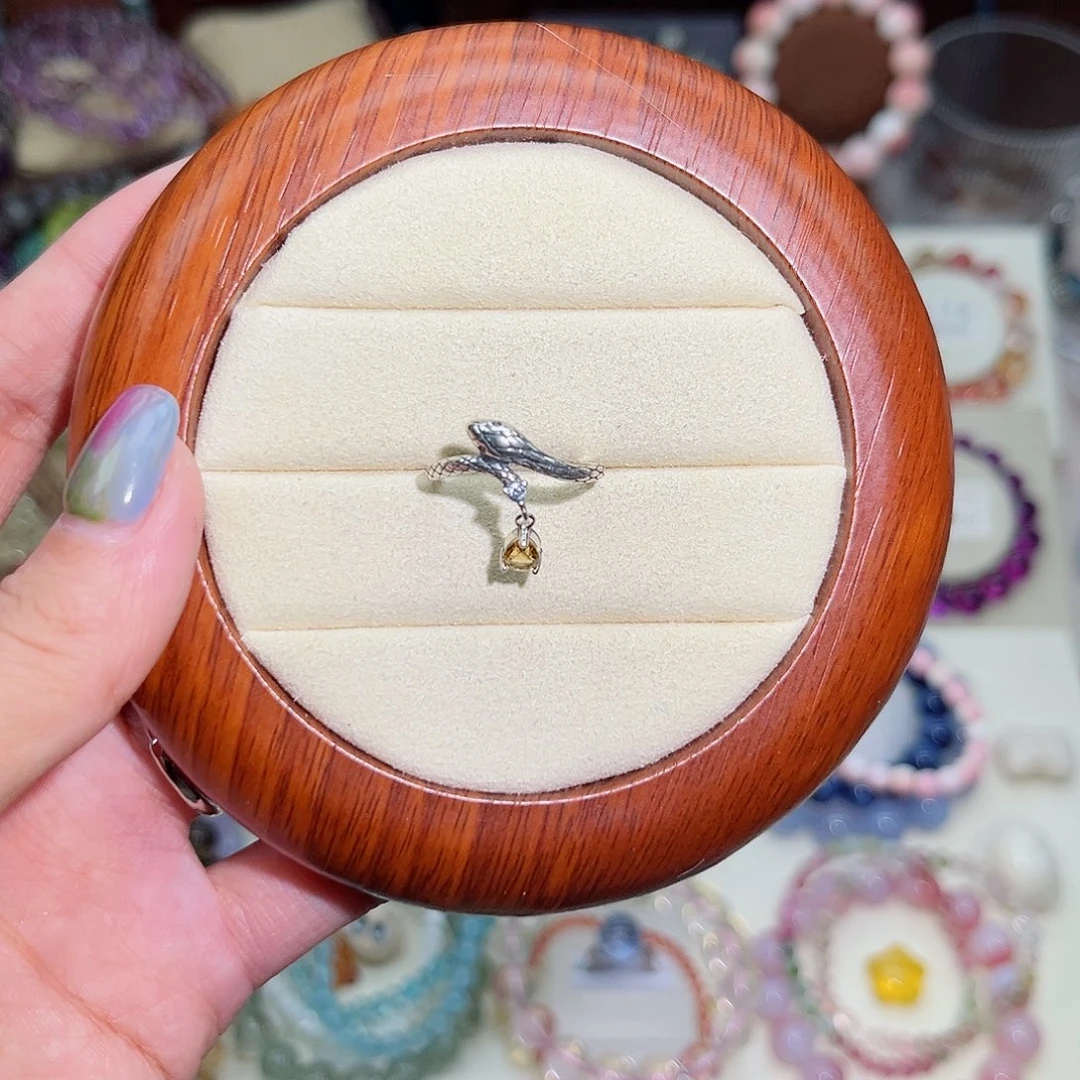 水晶手串未镶嵌P****7黄水晶