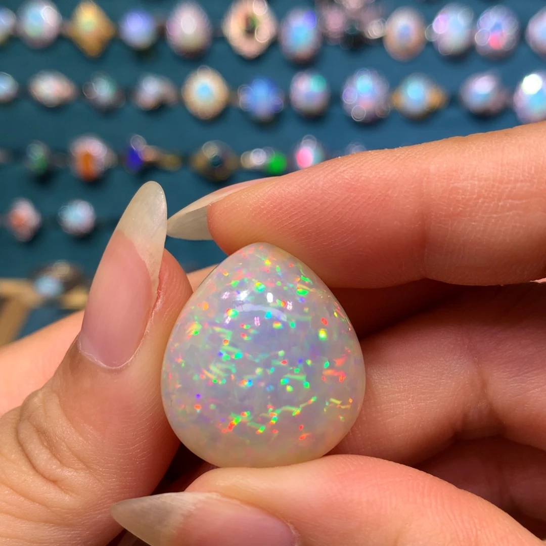 欧泊银S925镶嵌裸石镶嵌