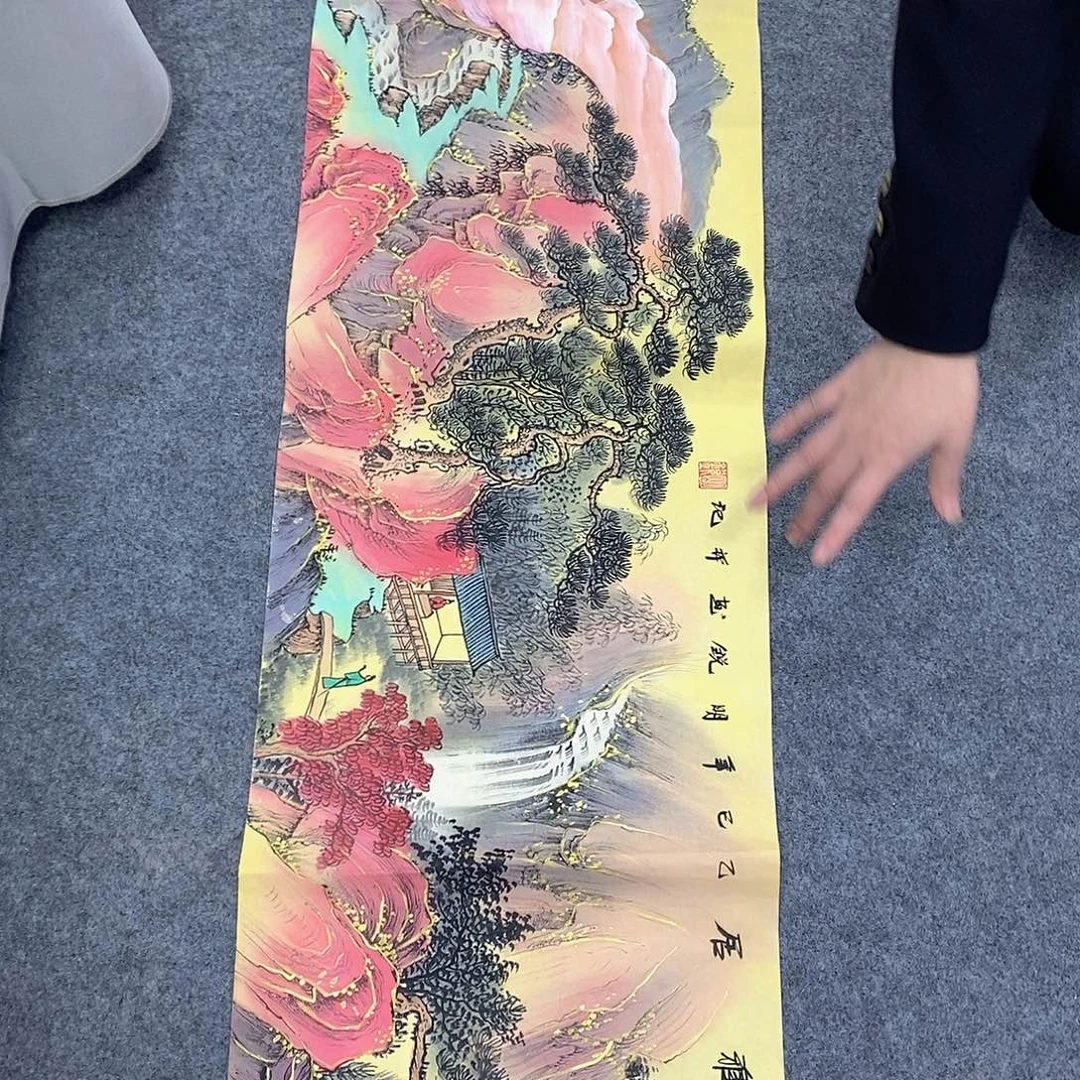国画国画手绘作品