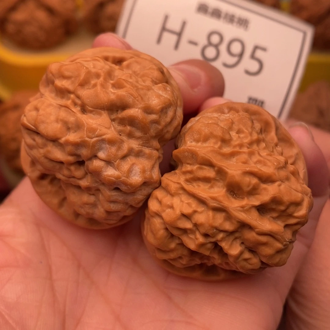 桃核把件开背蛙41….