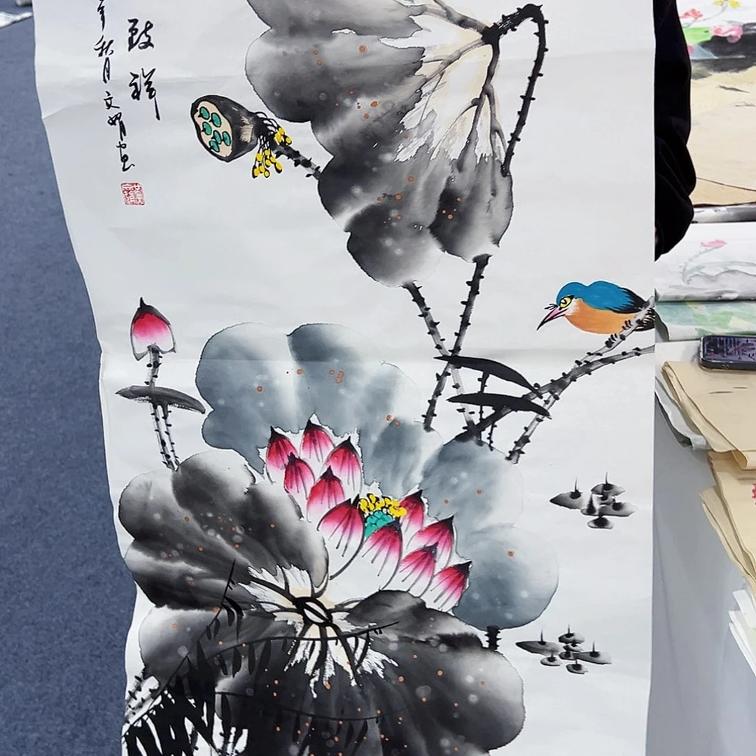 国画事事顺心如意万事如意心想事成
