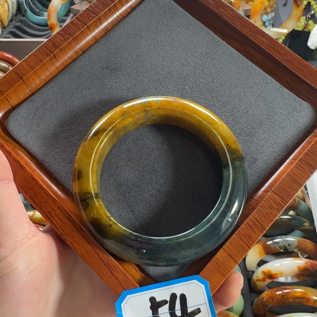 蛇纹石玉合金手镯