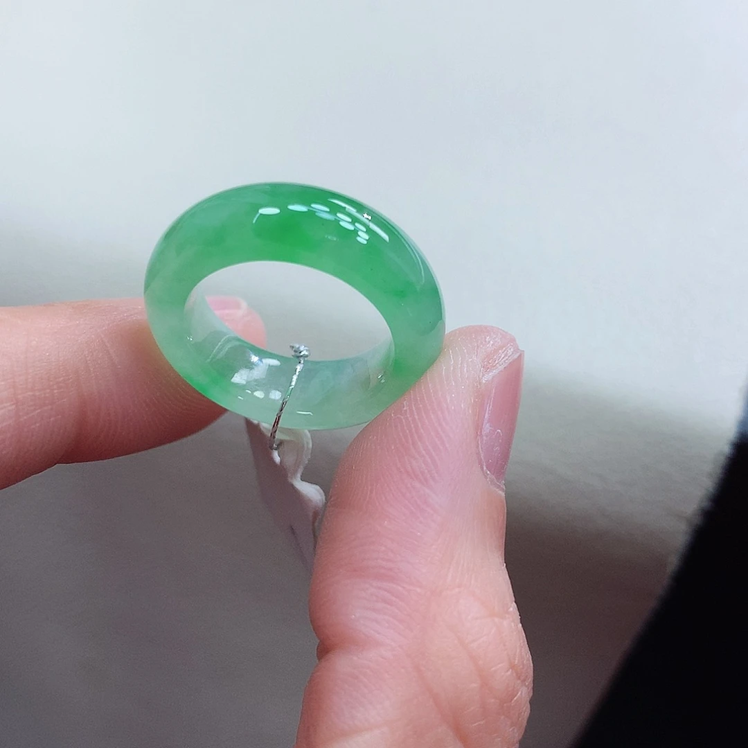 未镶嵌戒指翡翠10-11号