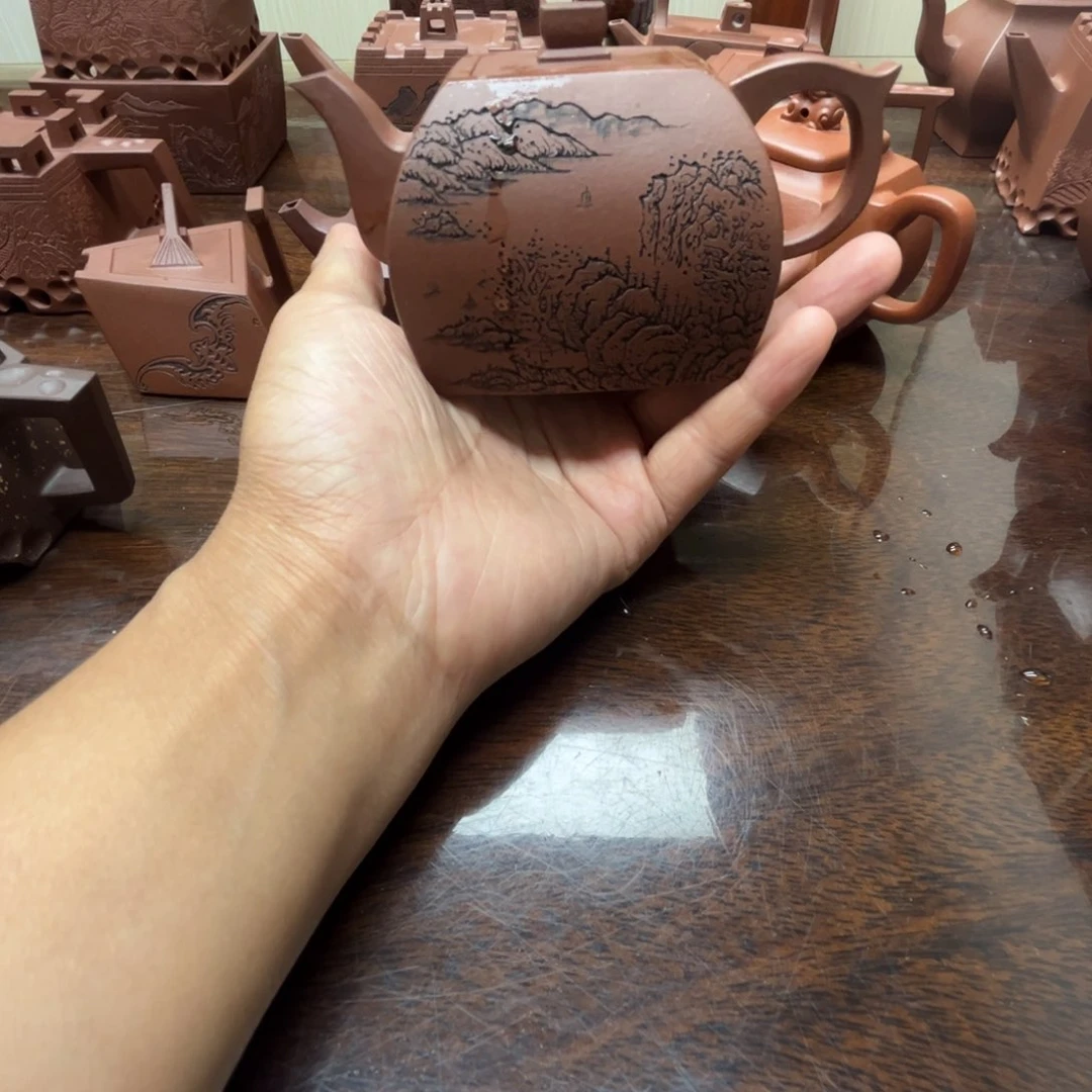 茶壶紫砂紫泥福利220c c