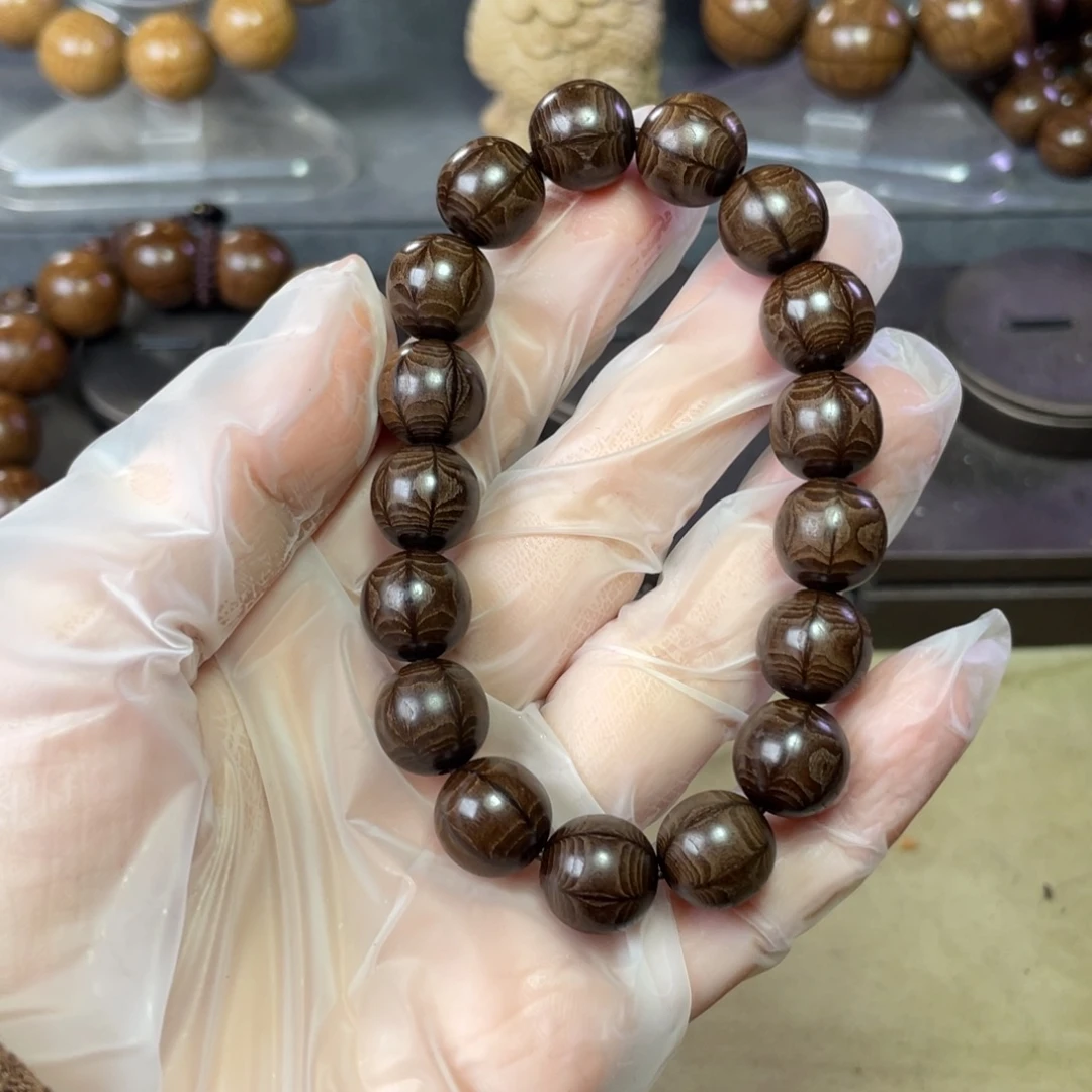 方***方手串/手链六道木1.2雷击料