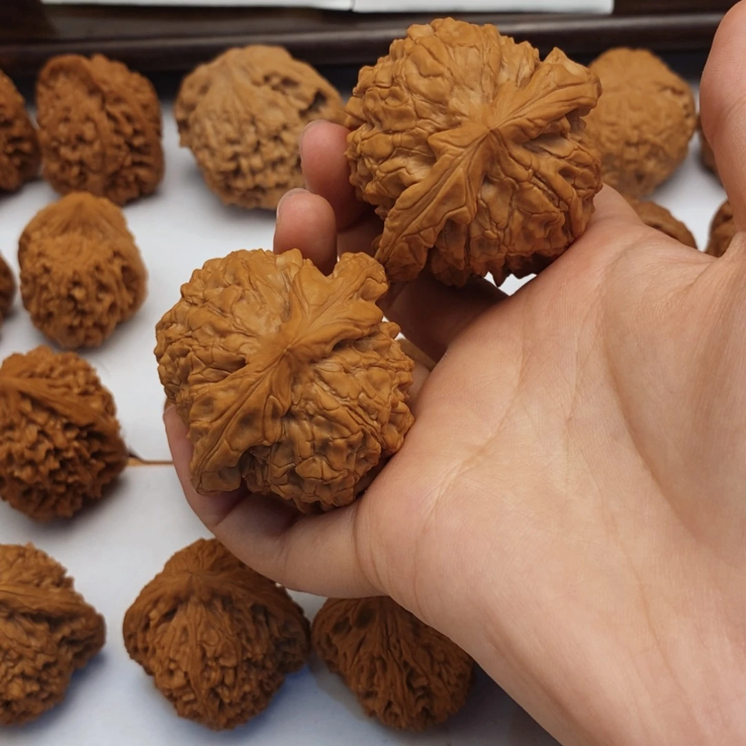 文玩核桃把件52尺龙鼎