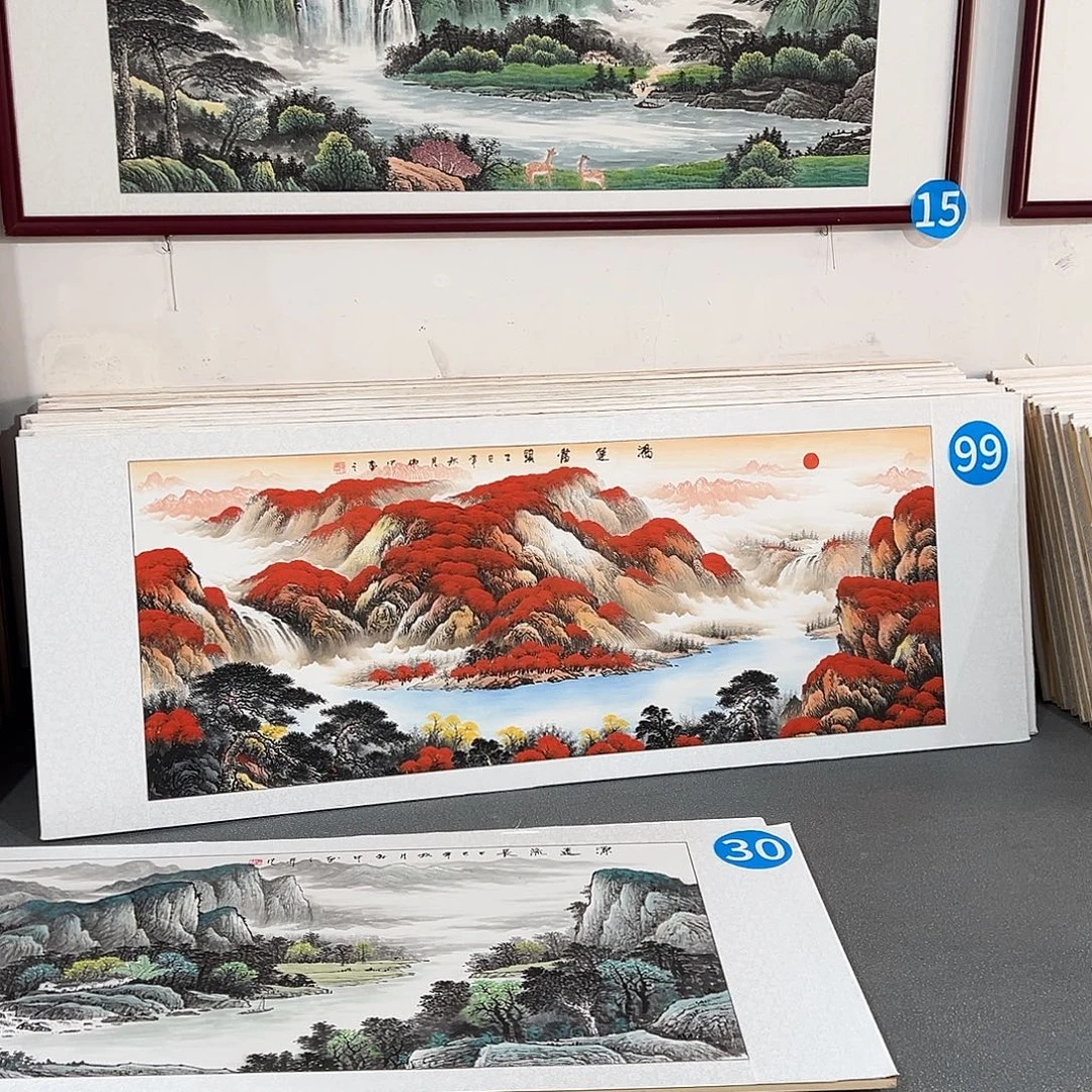 J***素国画手绘保证假一罚万