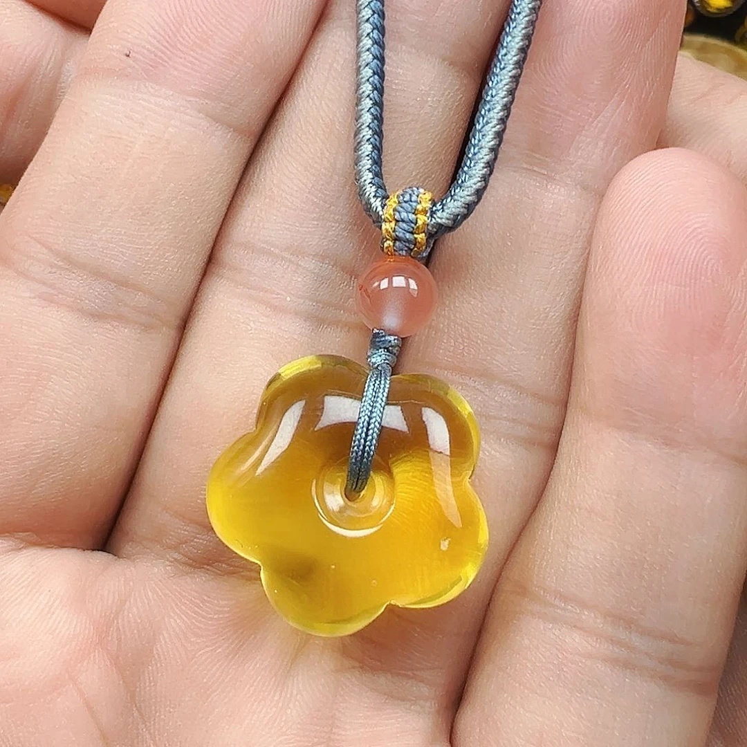 蜜蜡颈饰未镶嵌蜜蜡吊坠5.1克，特价福利