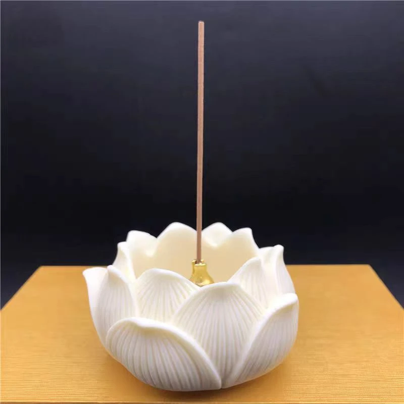 象牙果莲花香插H48